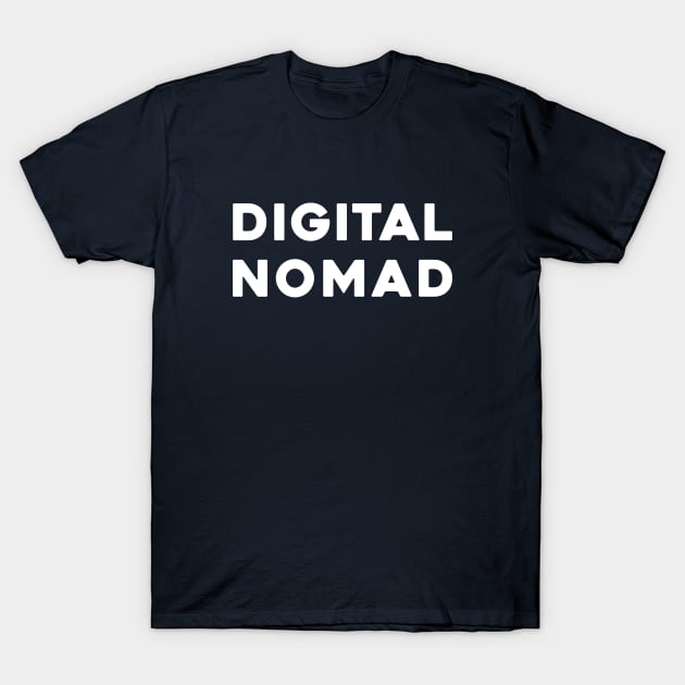 Digital Nomad T-Shirt by tylerberry4